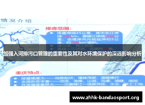 加强入河排污口管理的重要性及其对水环境保护的深远影响分析 加强入河排污口管理的重要性及其对水环境保护的深远影响分析